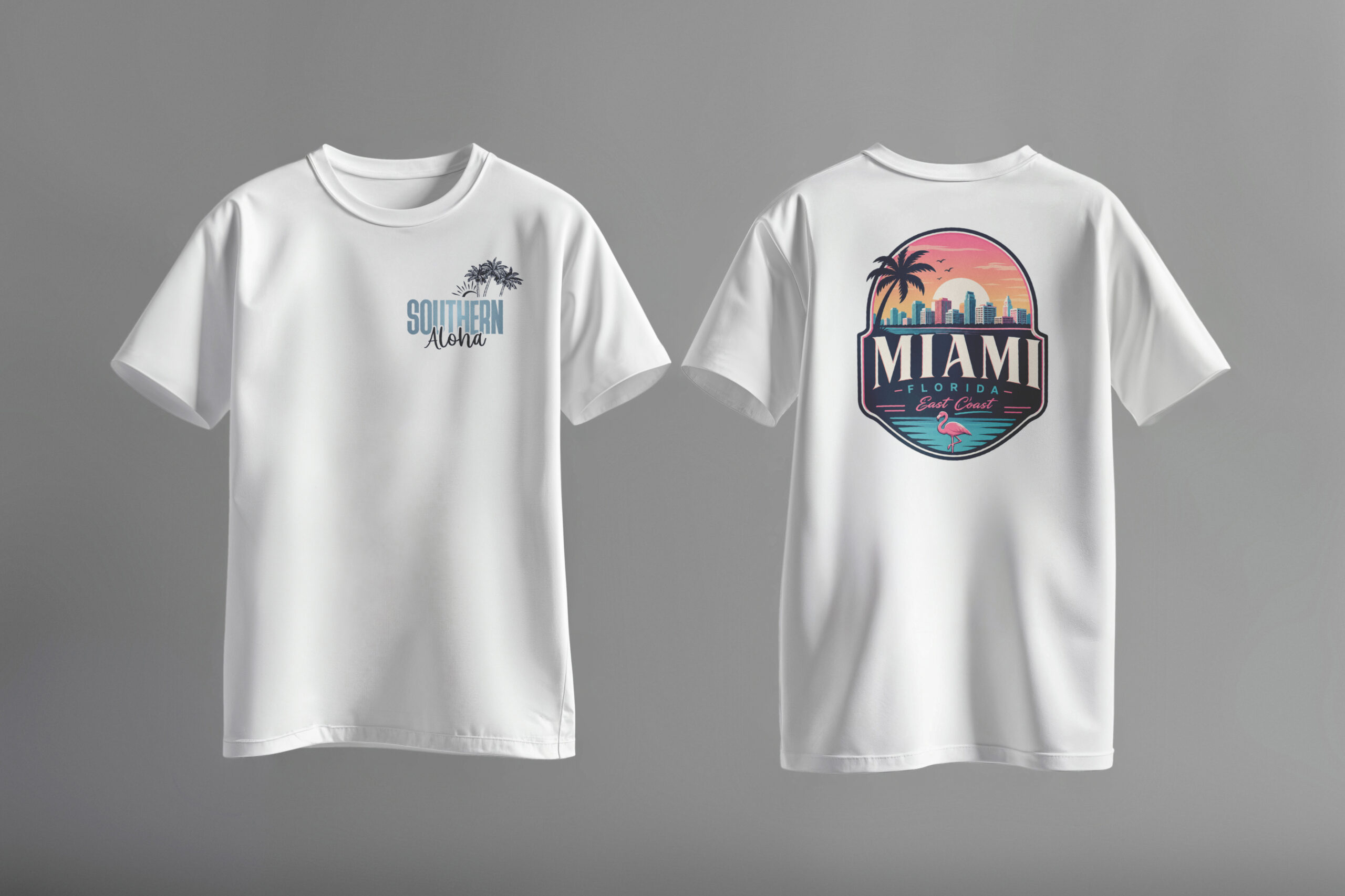 01 Founder's Collection - The Magic City Glow T Shirt - Limited Edition - Image 1