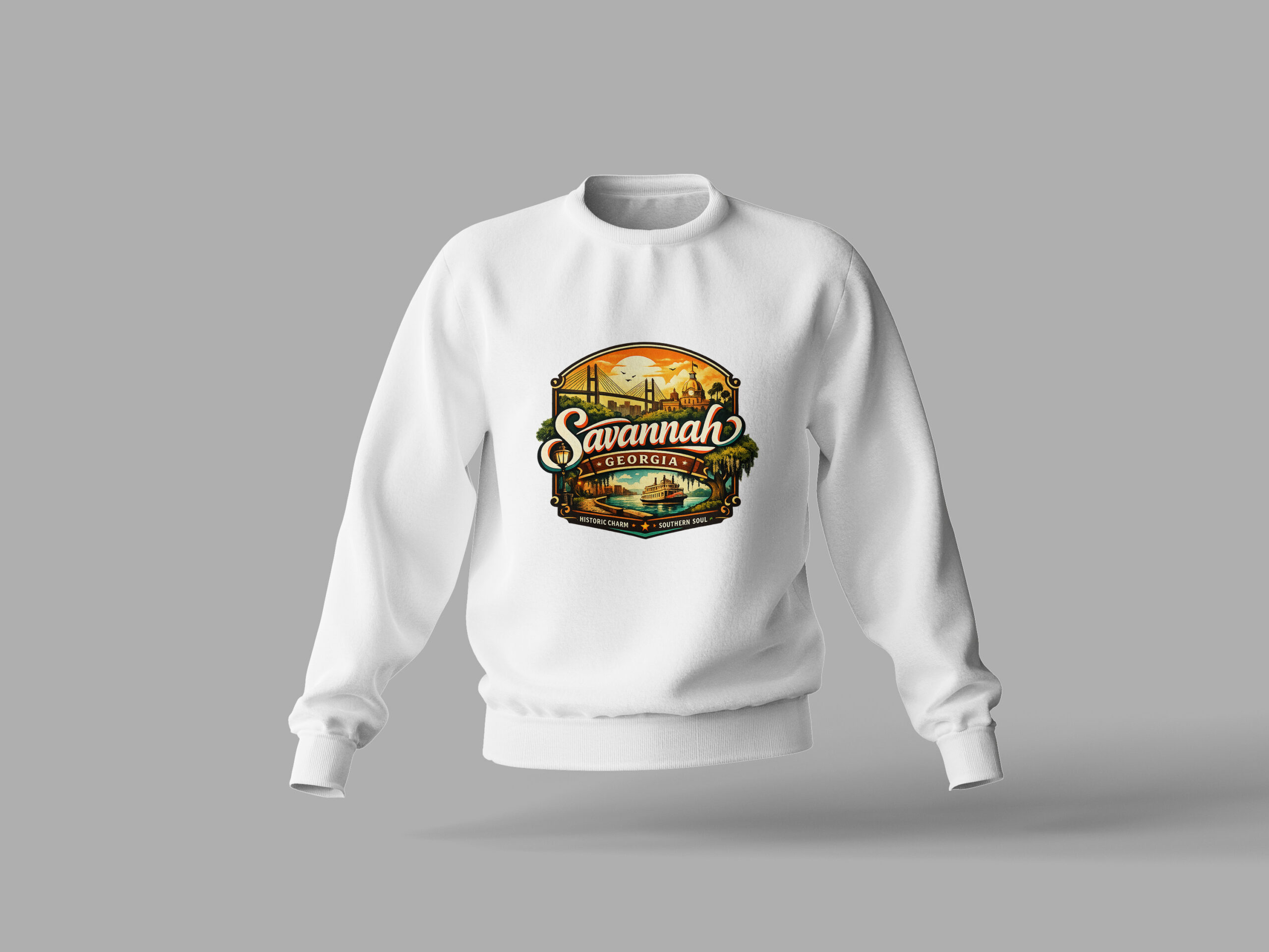 6 Founder's Collection - The Moss-Draped Welcome Sweatshirt - Limited Edition - Image 1