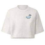 Women’s dye cropped tee - Image 3