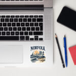 Southern Aloha - Norfolk - Die-cut stickers