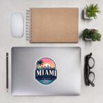 Southern Aloha - Miami - Die-cut stickers - Image 7